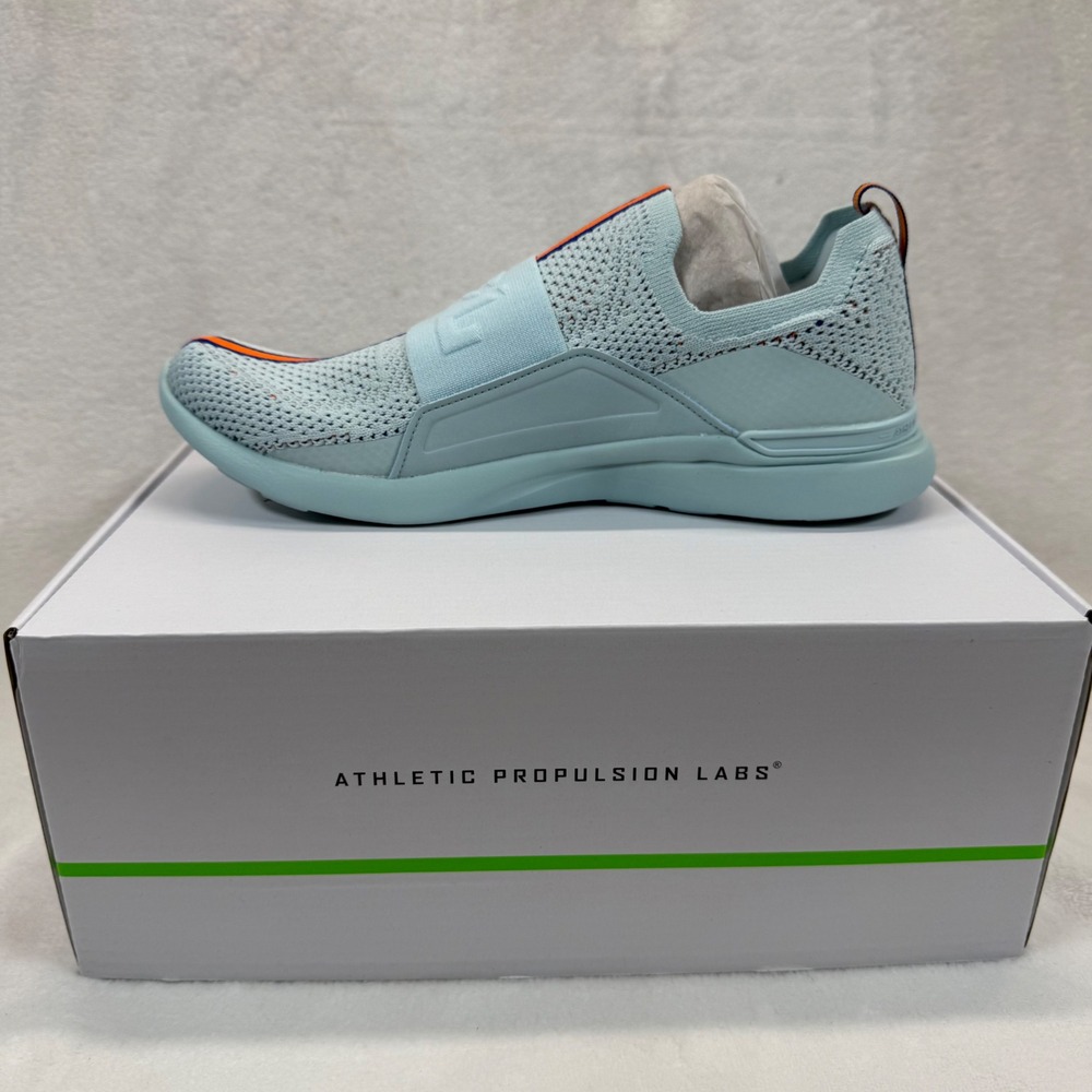 APL Athletic Propulsion Labs Techloom Bliss Slip On‎ Running Shoes Gulf Blue 8